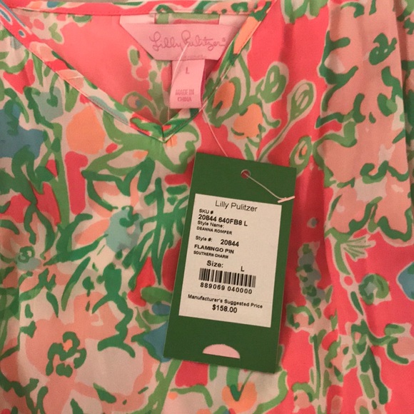 Lilly Pulitzer patterned romper - Picture 3 of 4